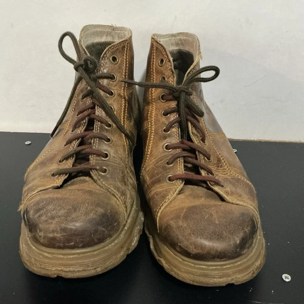 Dr  Doc Martens 12556 Distressed Brown Leather Chukka Boots Men's 12 AirWair